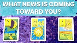 WHAT NEWS IS COMING YOUR WAY?  PICK A CARD TAROT READING