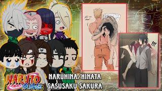 Friends Naruto React To NaruHina And SasuSaku