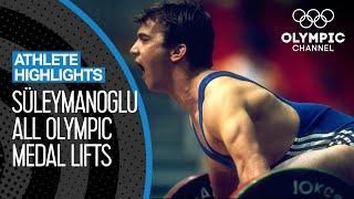 All Naim Süleymanoğlu  Olympic Medal Lifts | Athlete Highlights