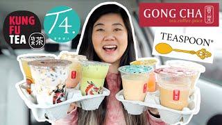 Trying My SUBSCRIBERS FAVORITE BOBA DRINKS Part 2!