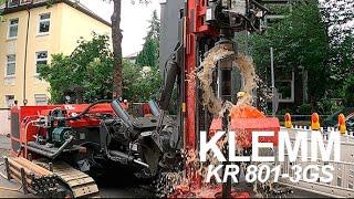 Bohrgerät Klemm kr 801 3GS - Probebohrung