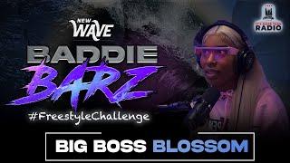 Big Boss Blossom Raps Over Bossman Dlow's "Get In Wit Me" Beat | New Wave Show #BaddieBarzFreestyle