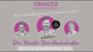 Drei Meister - Drei Handschriften - adventliche Impressionen 2024 bei Trautz