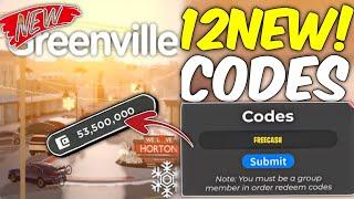 ️2025!! CODES ️ CODES GREENVILLE ROBLOX CODES JANUARY 2025 - GREENVILLE CODES 2025