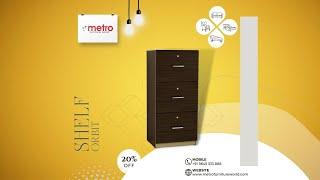 Metro Furniture World | Shelf Collection's | Best Affordable Price | Upto 20% OFF | Only On Metro