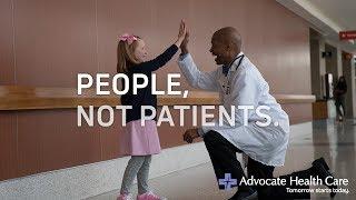 Transforming health care. Advocate. Tomorrow starts today.