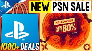 GIGANTIC NEW PSN SALE LIVE NOW! PSN HALLOWEEN Sale 1000+ Deals (NEW PlayStation Deals 2024)