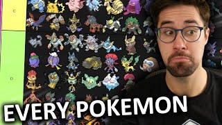 Ranking EVERY Pokemon Competively... AGAIN