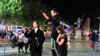 Jeremiah Cry Ministries - Bristol England, Mike Stockwell Boldly Preaching the Gospel to hecklers