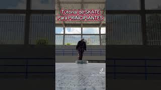 TUTORIAL DE SKATE (sin OLLIE) #skatetutorial #flatground #skateboardingisfun #skatetrick #skater