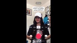 LOOP TUTORIAL using CAPCUT (Tiktok-Sway loop and transition)-JessiKath