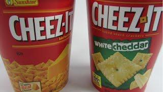 CHEEZ IT SNACK CUPS UNWRAPPING