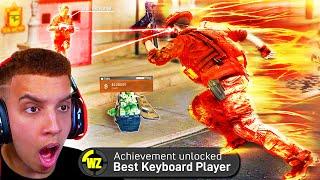 Reacting to the #1 BEST KEYBOARD PLAYER on Warzone Rebirth Island!