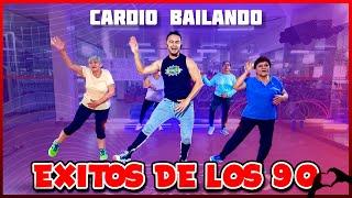 ZUMBA para BAJAR Peso RAPIDO con CLASICOS de los 90  DANCE HITS 