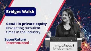 The role of GenAI in private equity investing: Bridget Walsh, EY, discuss innovation and resilience