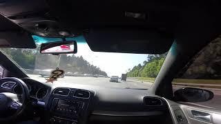 ШАШКИ НА GOLF R VS BMW M3 crazy driving traffic on GOLF R MK6 st2+