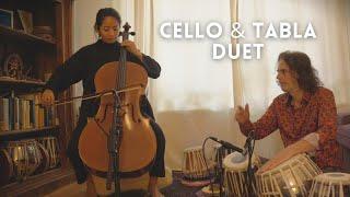 Ambient Cello and Tabla Live Performance by Heiko Dijker & The Wong Janice