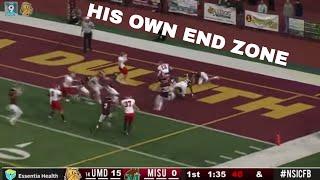 One of the Craziest Kick Returns You’ll Ever See | Minot State vs Minnesota Duluth 2019