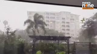 Winds & Rain From Hurricane Milton Hit Bradenton, Florida | News9