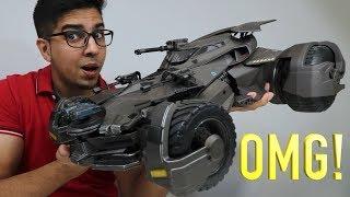 UNBOXING & LETS PLAY! - Ultimate Justice League BATMOBILE  - 1/10 RC movie car - FULL REVIEW!