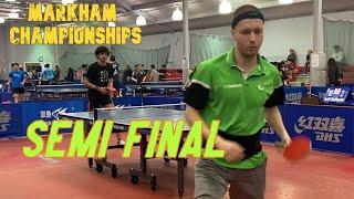 Semi Final - Class 'A' 2024 Markham Championships | TableTennis Match