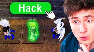 Trolling with HACKS in Bathroom Line Simulator