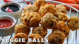 Easy Veggie Balls - Take a Break from Meat Today (Filipino Street food)