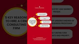 CRM Consulting Services | 5 Key Reasons to Hire a CRM Consulting Firm