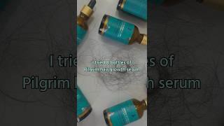 I tried 8 bottles of pilgrim advanced hair growth serum | pilgrim hair serum review