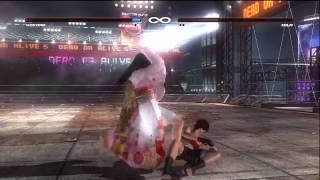 Dead Or Alive 5 - Match 5 - SasukeUzumaki (1P) Vs Herman (2P) (HD)