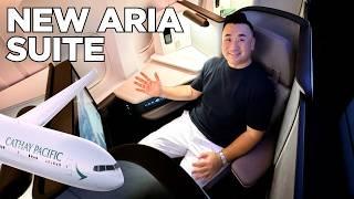 Cathay Pacific’s New Aria Suite Business Class - B777 Complete Makeover