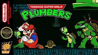 Teenage Super Ninja Plumbers - Hack of Super Mario Bros. [NES]