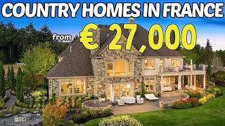 Amazing Affordable Country Houses in France Under €40,000 | House Hunting in France