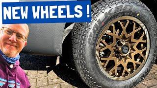 We fit ROGUE ALLOYS ALL TERRAIN WHEELS & TYRES to our Campervan - Falken Wildpeak AT3WA