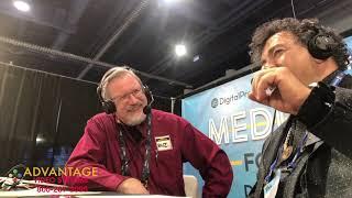 Larry Jordan of the Digital Production Buzz at NAB 2019 interviews Jeffrey Stansfield of AVS