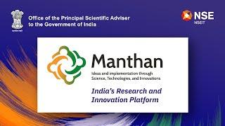 What is Manthan Platform? India's Platform for Research Development & SDGs | Powered by NSEIT