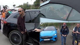 Max Verstappen Lewis Hamilton & more F1 Drivers arrive in style on raceday | Behind the scenes