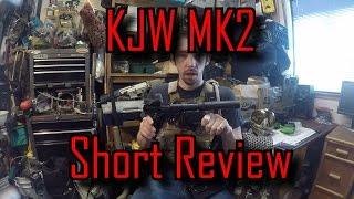 KJW MK2 Short Review Quiet airsoft Sniper's sidearm