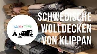 Schwedische Wolldecken von Klippan | MoMa Camp