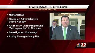 Pilot Mountain Town Manager Michael Boaz placed on administrative leave after ‘discrepancies’ dis...