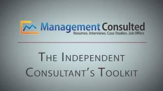 The Independent Consultant's Toolkit