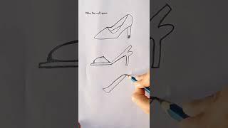 Draw heals very easy /#shorts #viral #art #drawing #youtubeshorts #creative