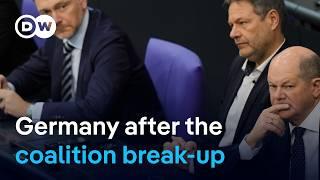 What's next for Germany after the coalition collapse | DW News