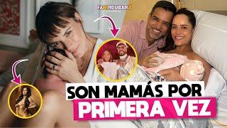 FAMOSAS QUE SE CONVIRTIERON EN MAMÁS POR PRIMERA VEZ.