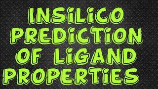 Insilico preADMET, toxicity, Drug linkness studies in detail