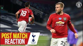 Solskjaer, Fernandes & Shaw react to Spurs draw | Manchester United 1-1 Tottenham Hotspur