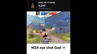 M24 eye shot King || m24 tdm god || Bgmi m24 eye shot ||pubg m24 king ||#pubgmobile #m24 #m24tips