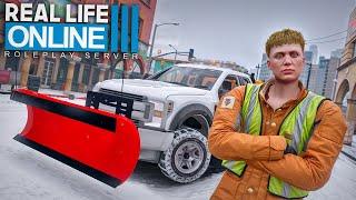 KARL-HEINZ AM SCHNEESCHIPPEN! | GTA 5 RP Real Life Online