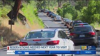 Reservations will be required to visit Yosemite National Park starting in 2024