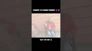 Parents V/S Grand Parents  || Sourav Joshi Vlogs  #shorts